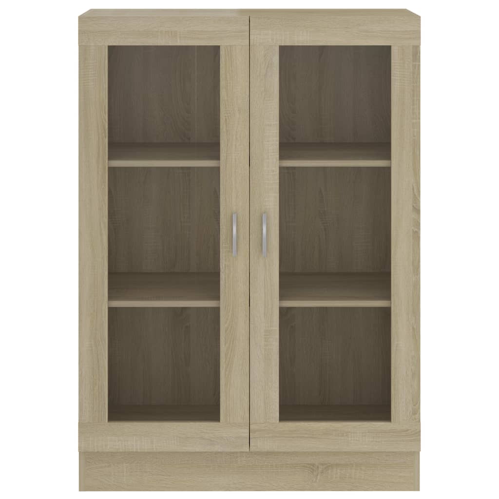 Vitriinikaappi Sonoma-tammi 82,5x30,5x115 cm - Sisustajankoti.fi