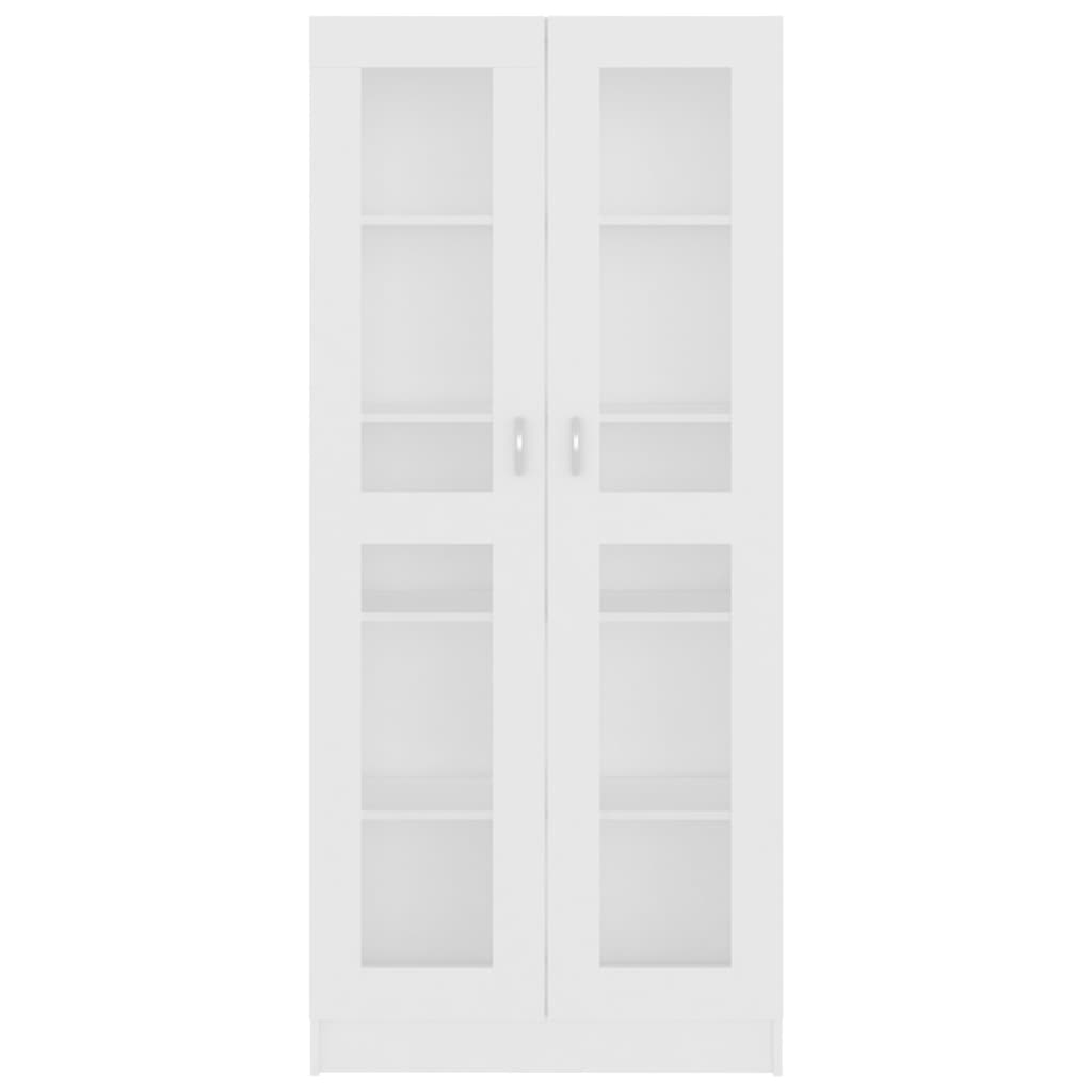 Vitriinikaappi valkoinen 82,5x30,5x185,5 cm - Sisustajankoti.fi