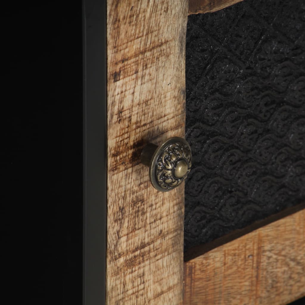 Sohvapöytä 90x50x35 cm karkea mangopuu - Sisustajankoti.fi