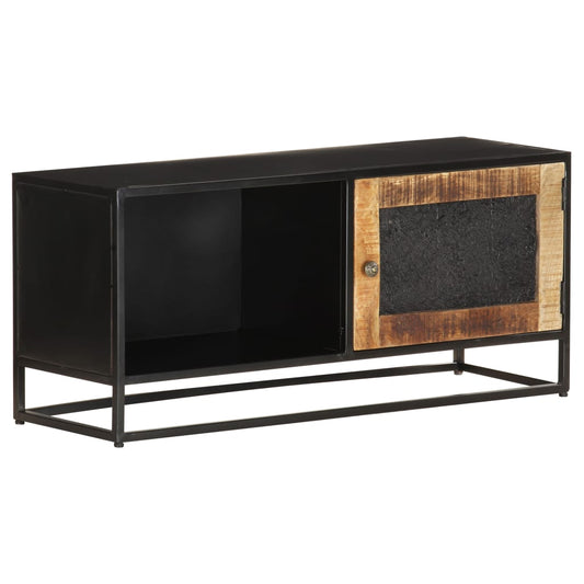 TV-taso 90x30x40 cm karkea mangopuu - Sisustajankoti.fi