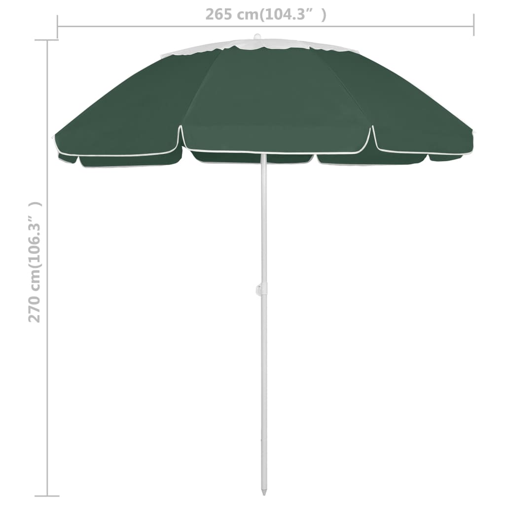 Rantavarjo vihreä 300 cm - Sisustajankoti.fi