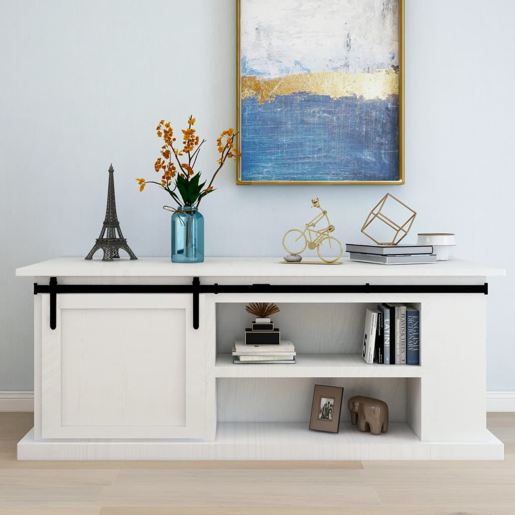 Liukuoven asennussarja mini hiiliteräs 183 cm - Sisustajankoti.fi