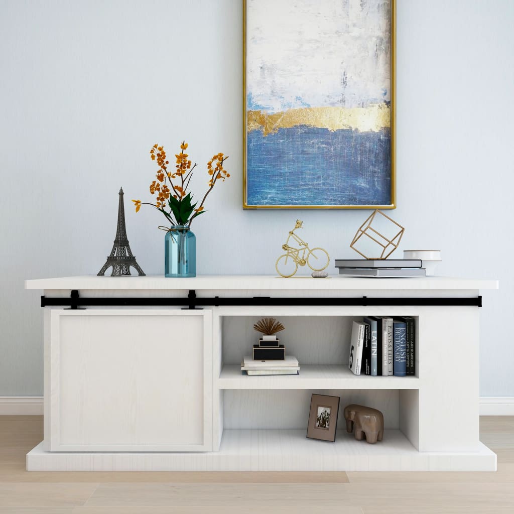 Liukuoven asennussarja mini hiiliteräs 183 cm - Sisustajankoti.fi