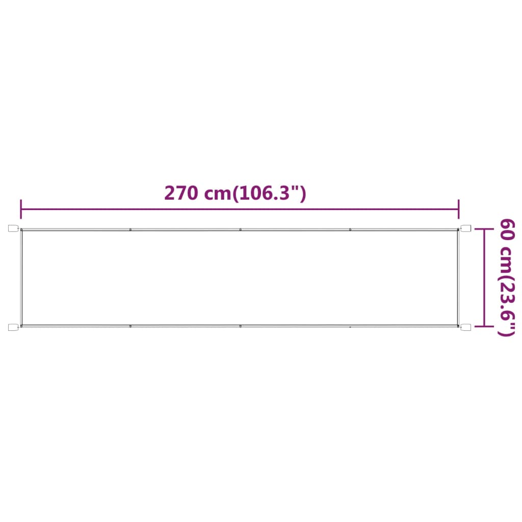 Pystymarkiisi vaaleanvihreä 60x270 cm Oxford kangas - Sisustajankoti.fi