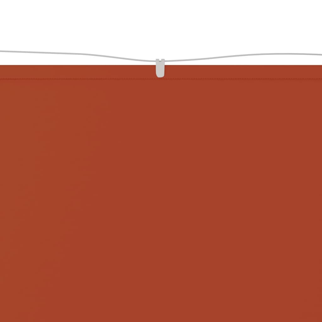 Pystymarkiisi terrakotta 100x270 cm Oxford kangas - Sisustajankoti.fi