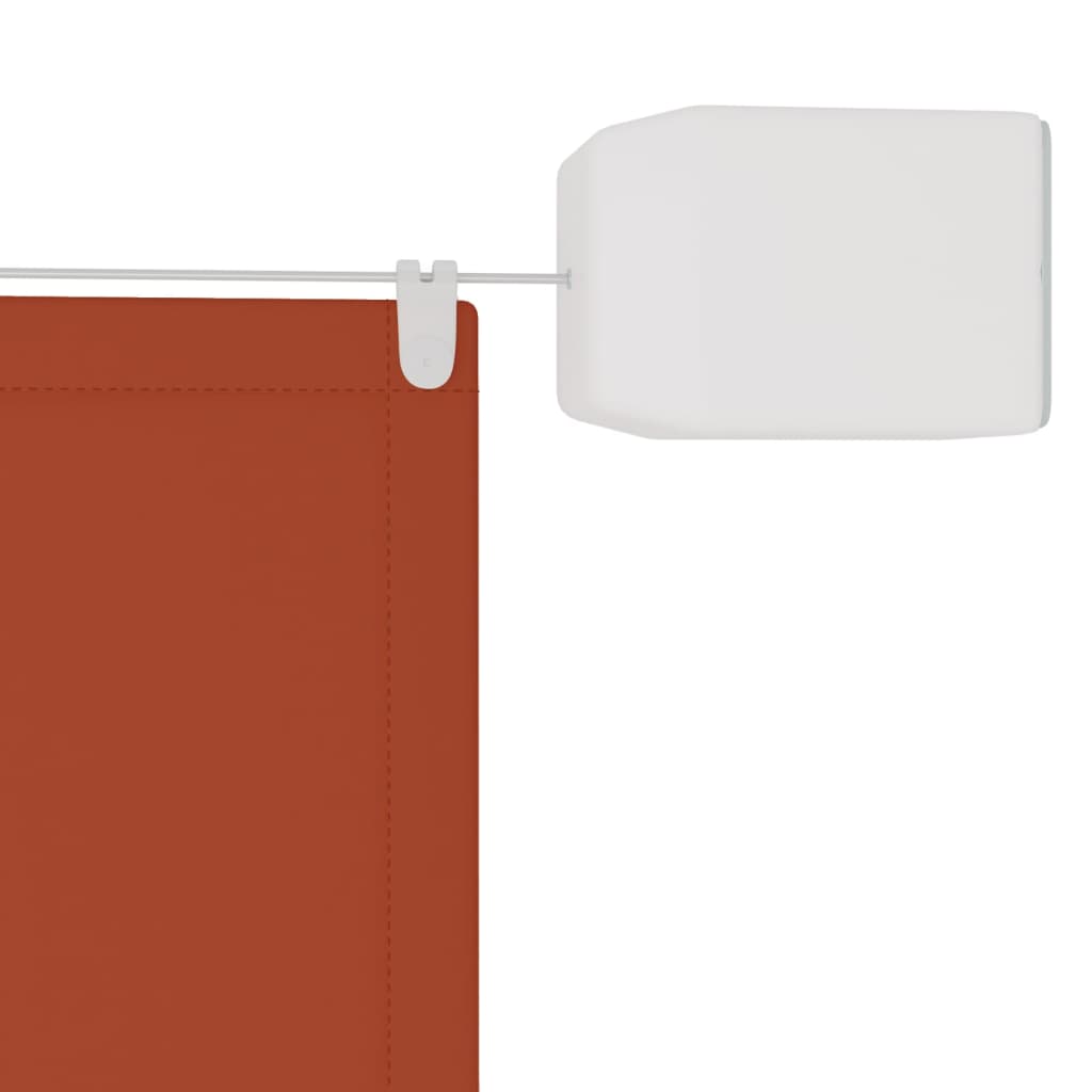 Pystymarkiisi terrakotta 100x360 cm Oxford kangas - Sisustajankoti.fi