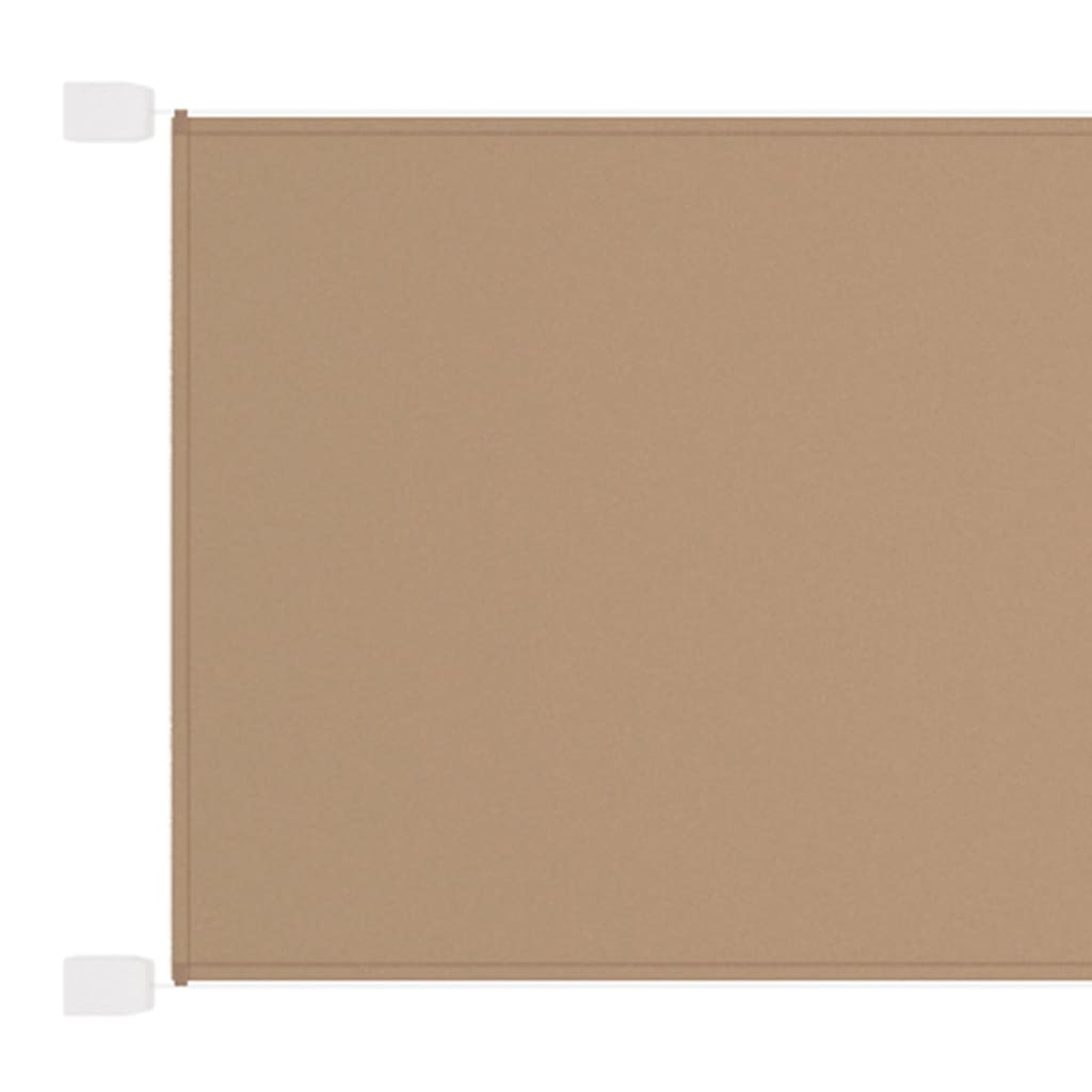Pystymarkiisi harmaanruskea 200x360 cm Oxford kangas - Sisustajankoti.fi