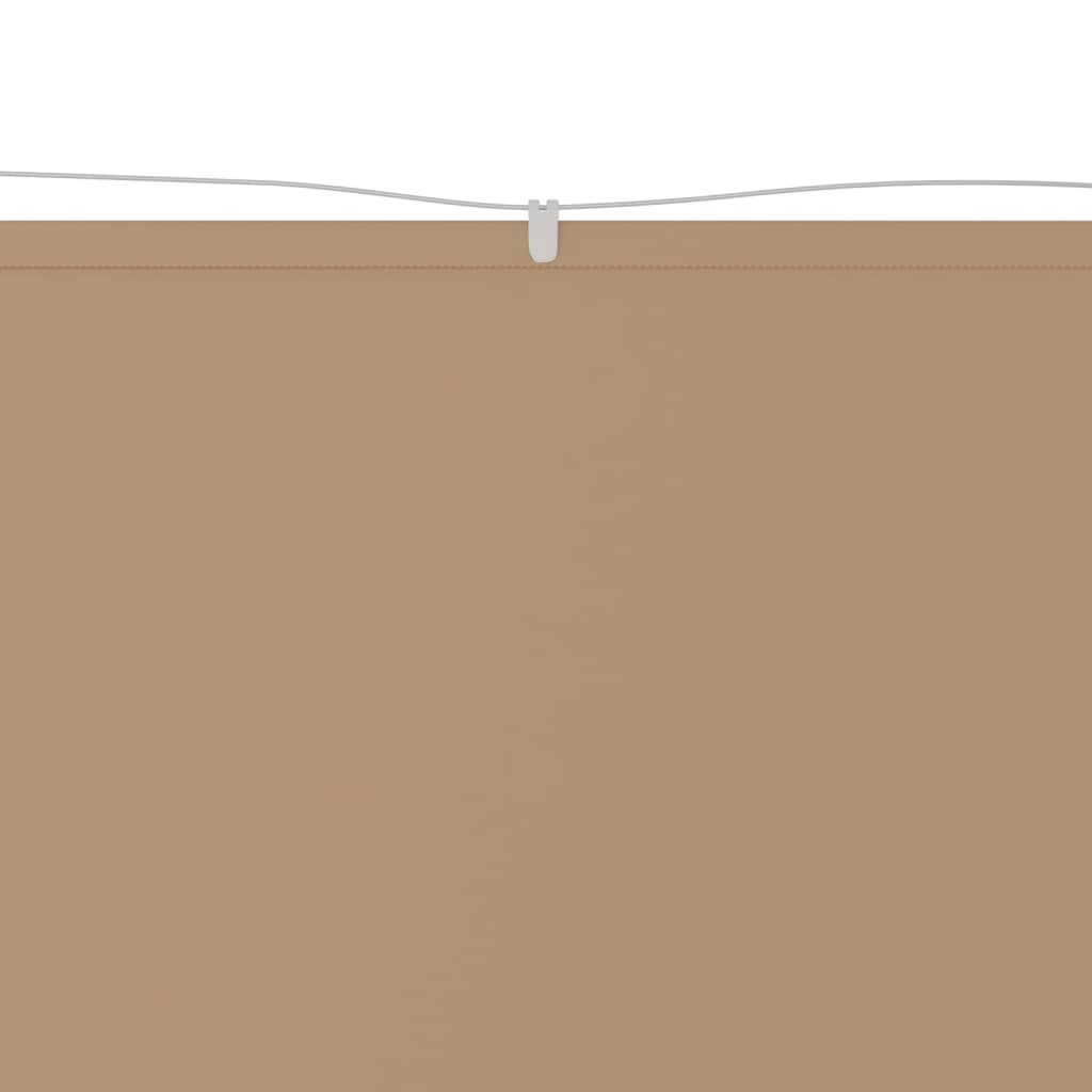 Pystymarkiisi harmaanruskea 200x360 cm Oxford kangas - Sisustajankoti.fi