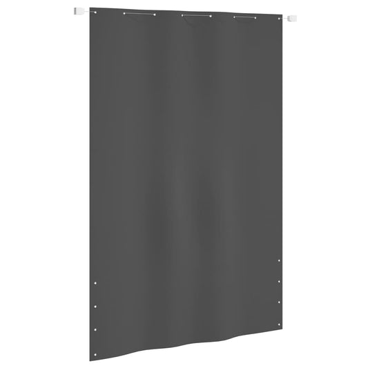 Parvekkeen suoja antrasiitti 160x240 cm Oxford kangas - Sisustajankoti.fi