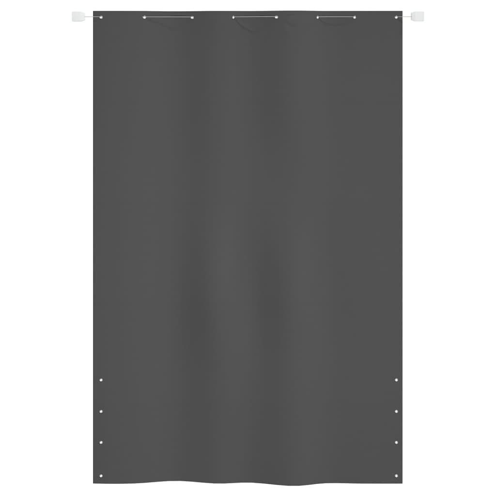 Parvekkeen suoja antrasiitti 160x240 cm Oxford kangas - Sisustajankoti.fi
