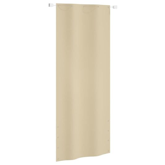 Parvekkeen suoja beige 100x240 cm Oxford kangas - Sisustajankoti.fi