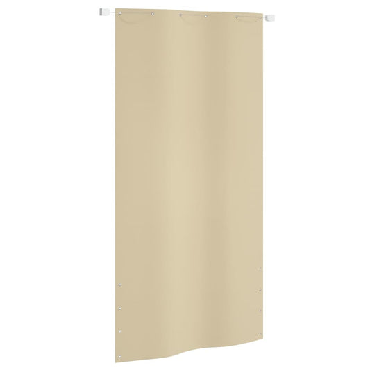 Parvekkeen suoja beige 120x240 cm Oxford kangas - Sisustajankoti.fi
