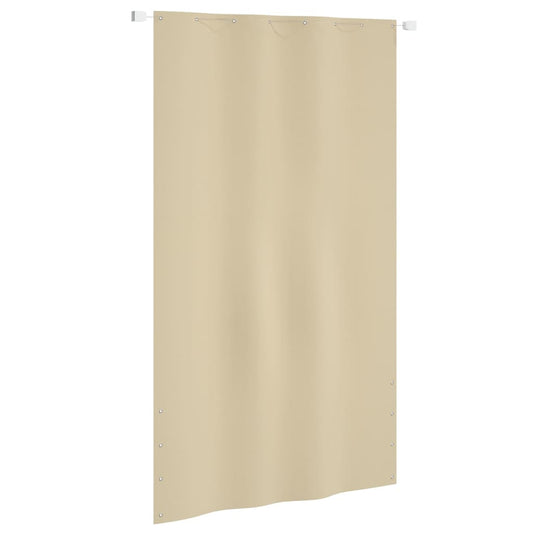 Parvekkeen suoja beige 140x240 cm Oxford kangas - Sisustajankoti.fi
