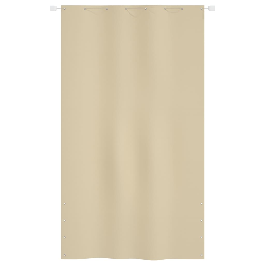 Parvekkeen suoja beige 140x240 cm Oxford kangas - Sisustajankoti.fi