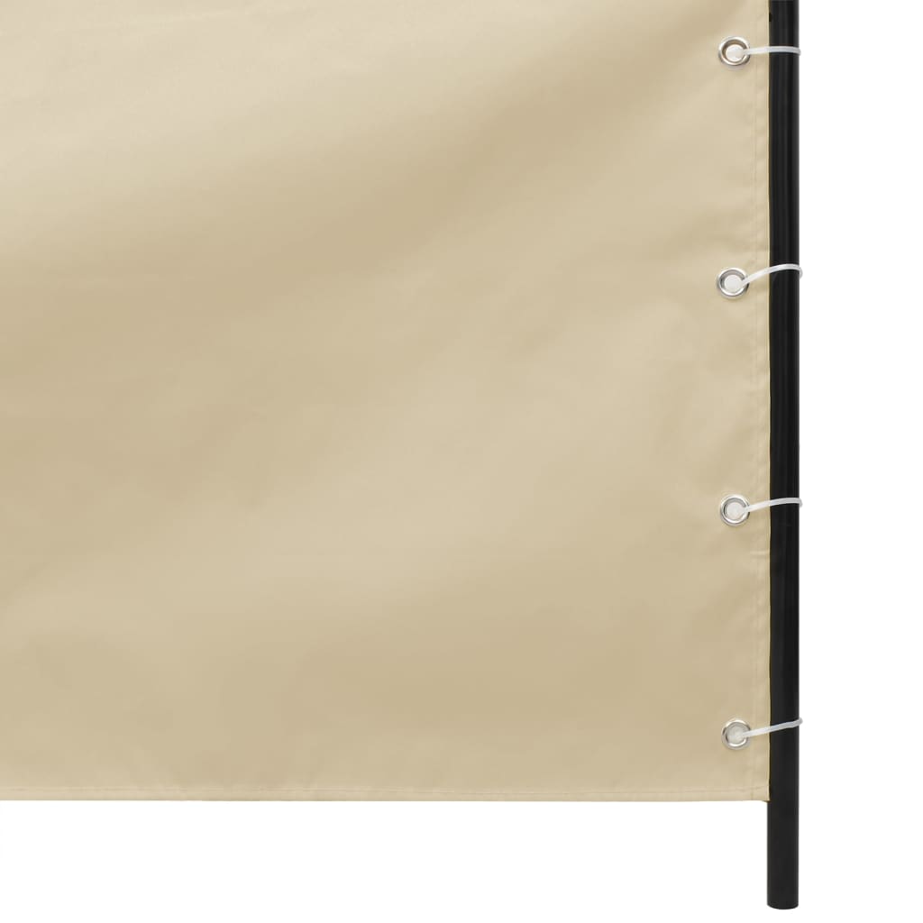 Parvekkeen suoja beige 140x240 cm Oxford kangas - Sisustajankoti.fi