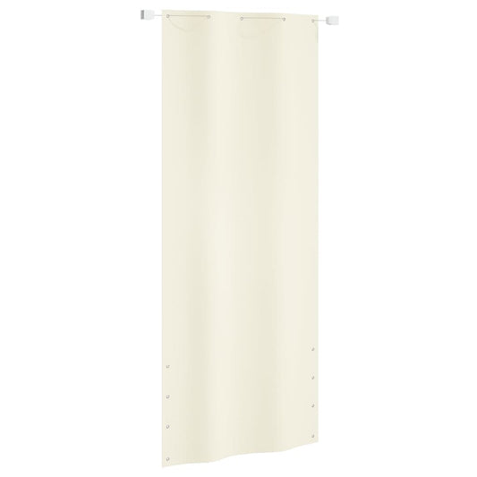 Parvekkeen suoja kerma 100x240 cm Oxford kangas - Sisustajankoti.fi
