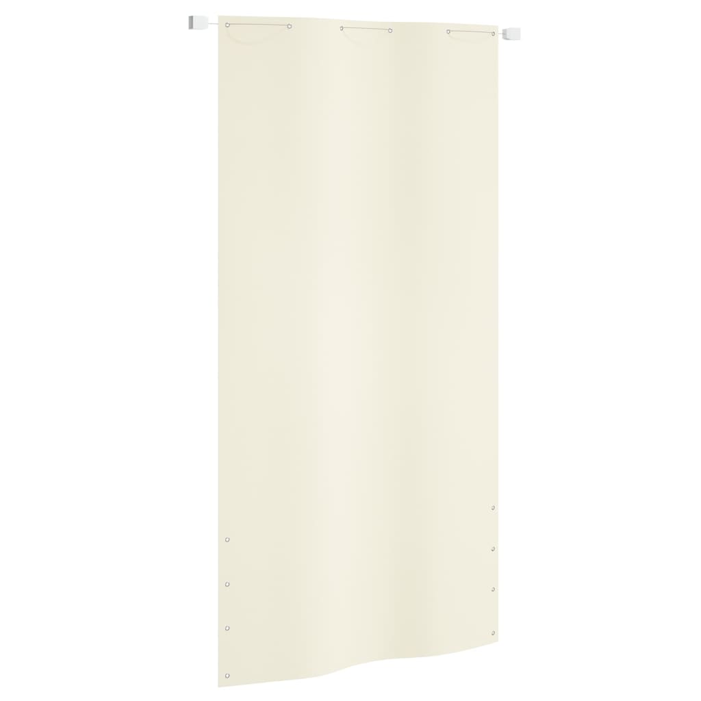 Parvekkeen suoja kerma 120x240 cm Oxford kangas - Sisustajankoti.fi