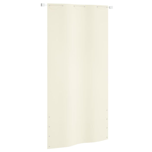 Parvekkeen suoja kerma 120x240 cm Oxford kangas - Sisustajankoti.fi