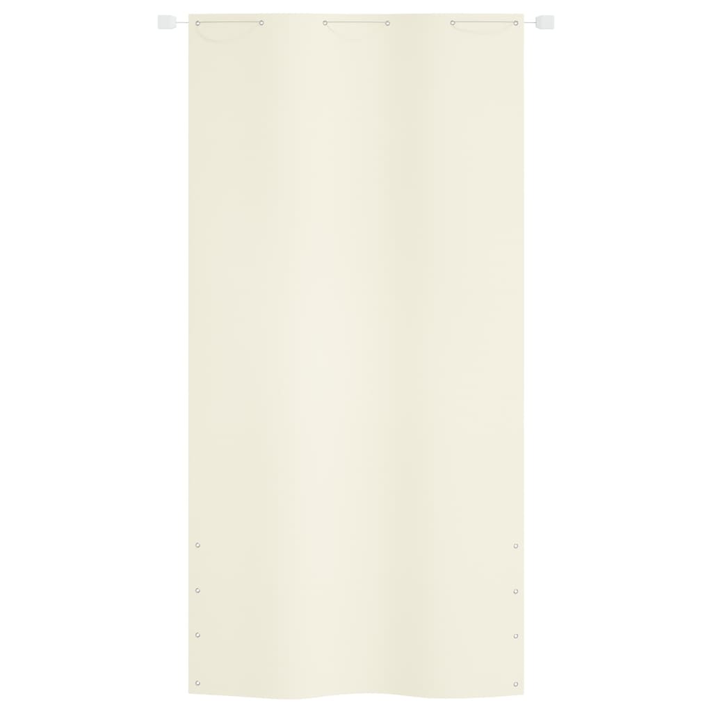 Parvekkeen suoja kerma 120x240 cm Oxford kangas - Sisustajankoti.fi