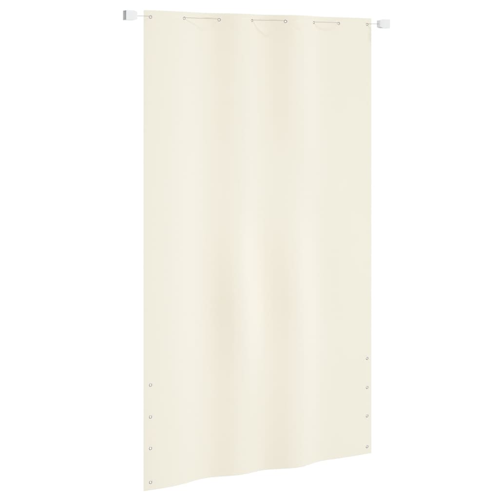Parvekkeen suoja kerma 140x240 cm Oxford kangas - Sisustajankoti.fi