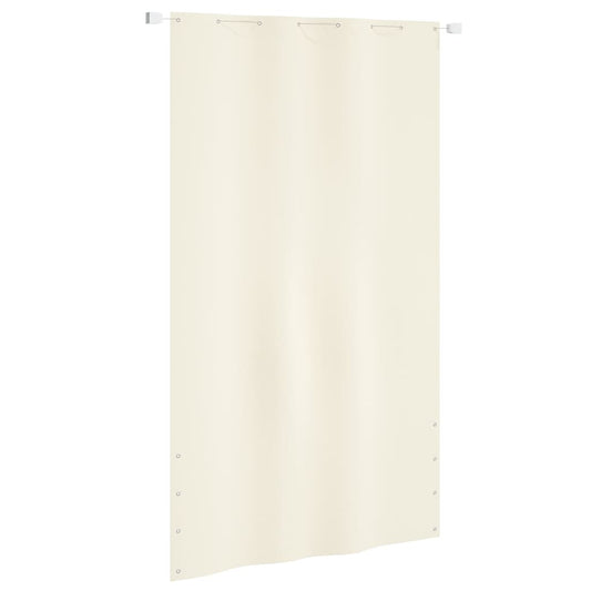 Parvekkeen suoja kerma 140x240 cm Oxford kangas - Sisustajankoti.fi