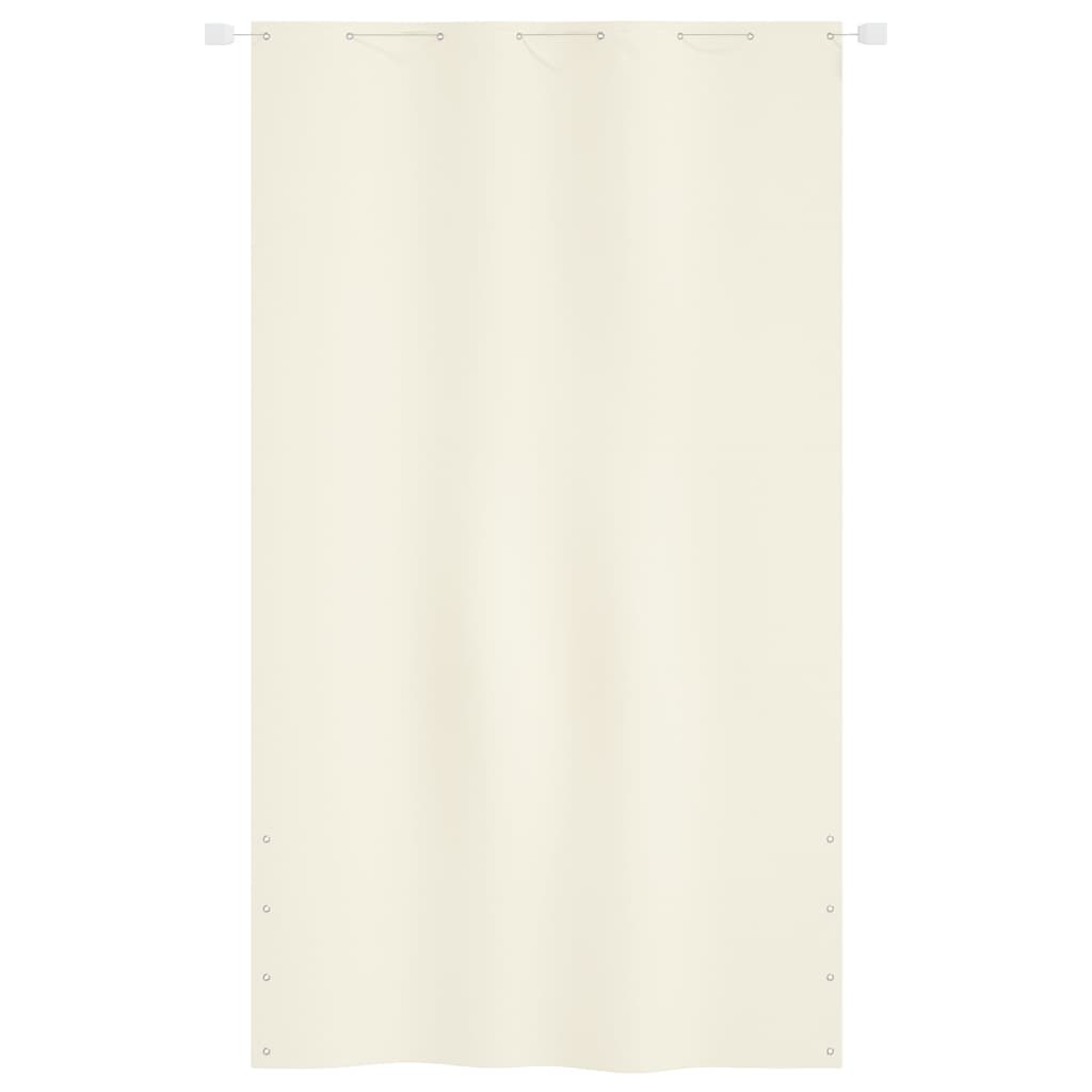 Parvekkeen suoja kerma 140x240 cm Oxford kangas - Sisustajankoti.fi