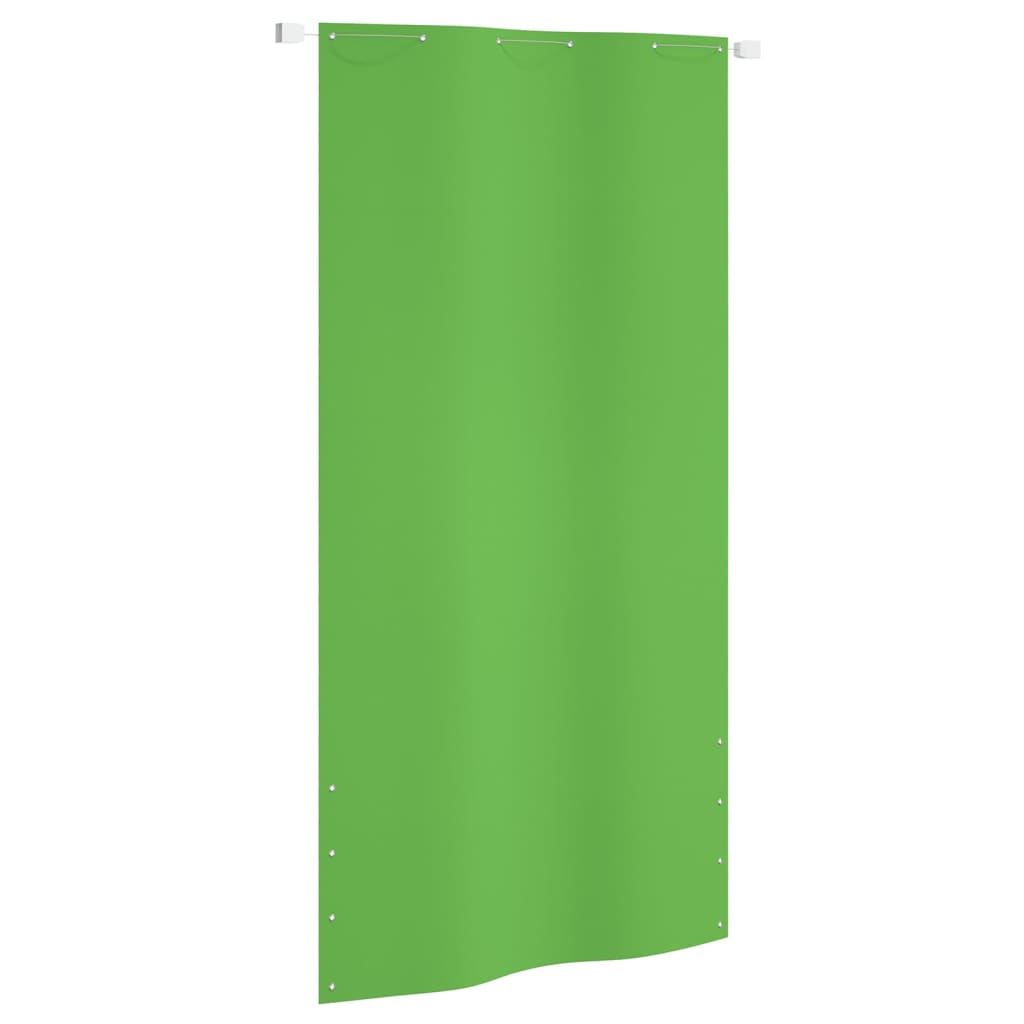 Parvekkeen suoja vaaleanvihreä 120x240 cm Oxford kangas - Sisustajankoti.fi