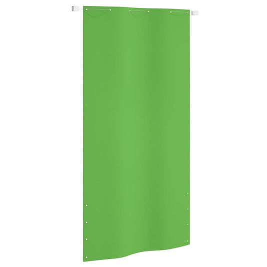Parvekkeen suoja vaaleanvihreä 120x240 cm Oxford kangas - Sisustajankoti.fi