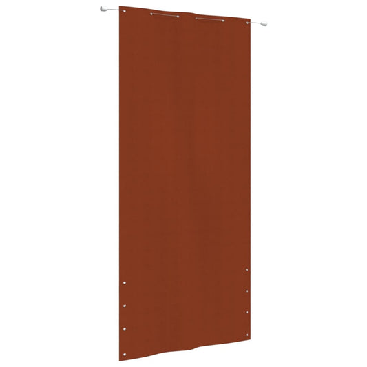 Parvekkeen suoja terrakotta 120x240 cm Oxford kangas - Sisustajankoti.fi