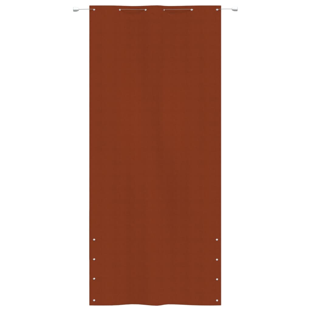 Parvekkeen suoja terrakotta 120x240 cm Oxford kangas - Sisustajankoti.fi
