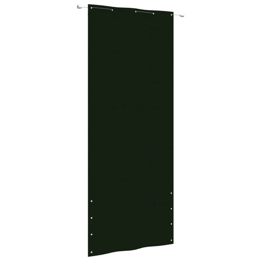 Parvekkeen suoja tummanvihreä 100x240 cm Oxford kangas - Sisustajankoti.fi