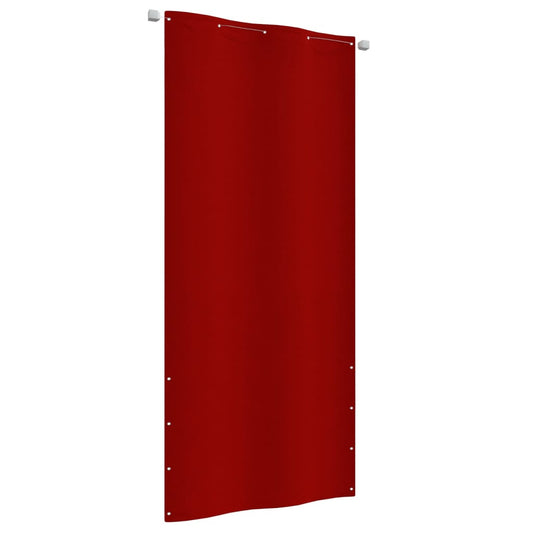 Parvekkeen suoja punainen 100x240 cm Oxford kangas - Sisustajankoti.fi