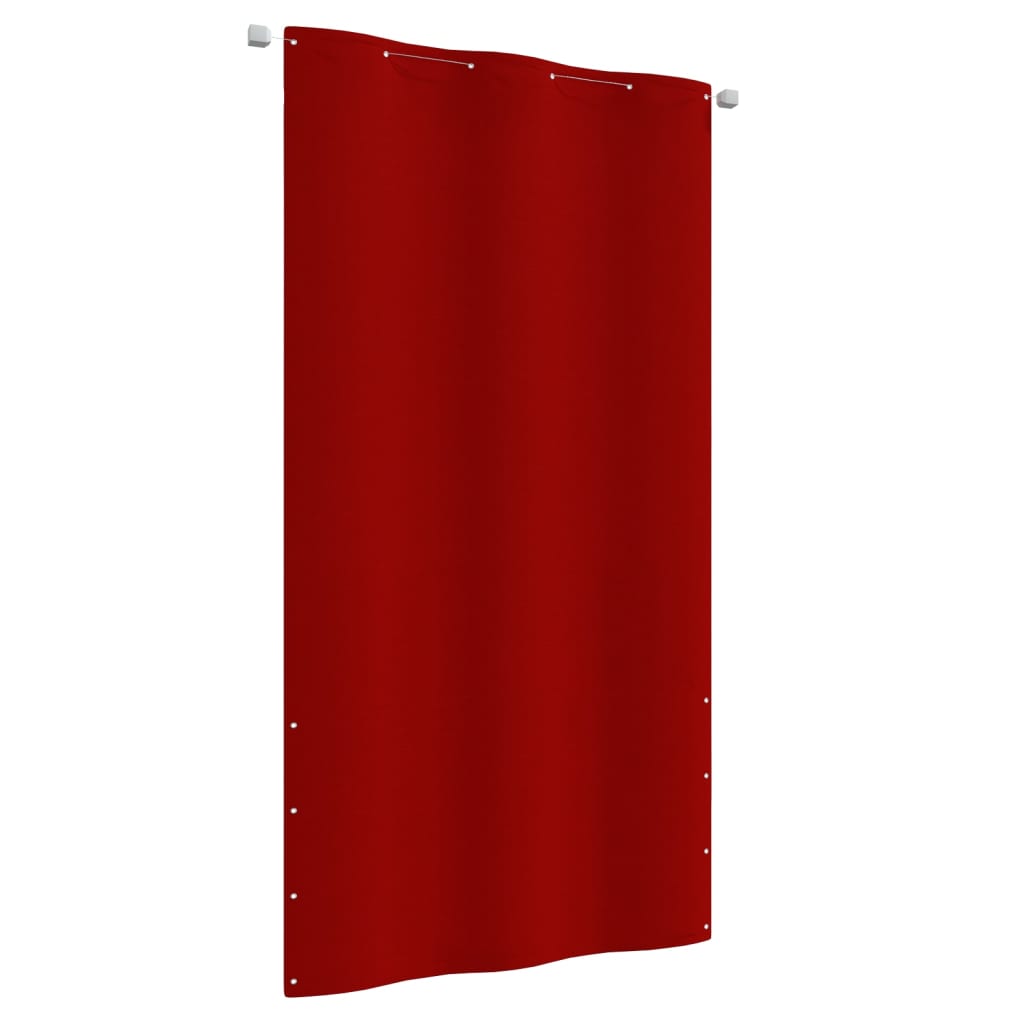 Parvekkeen suoja punainen 120x240 cm Oxford kangas - Sisustajankoti.fi