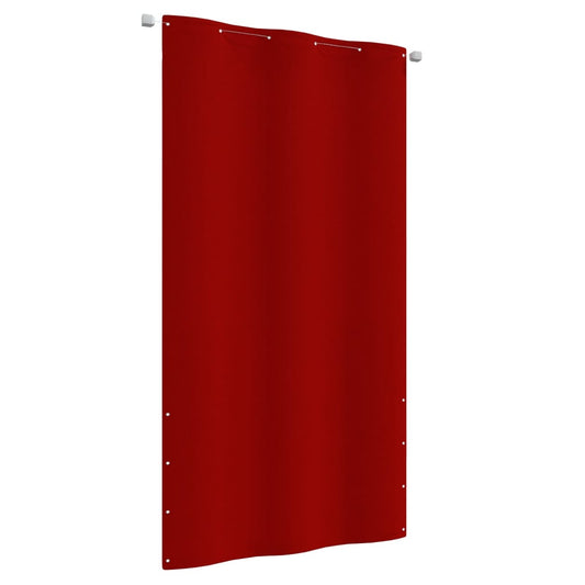 Parvekkeen suoja punainen 120x240 cm Oxford kangas - Sisustajankoti.fi