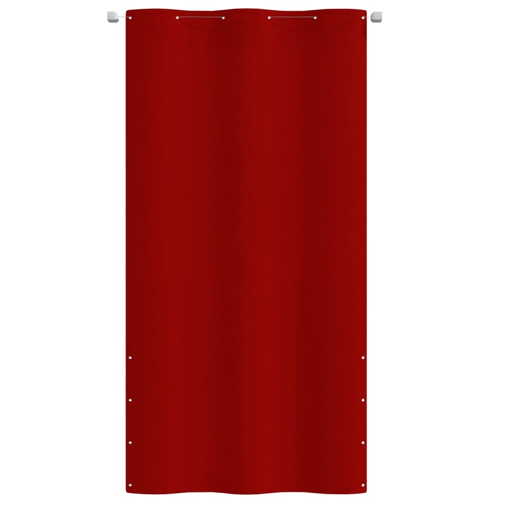 Parvekkeen suoja punainen 120x240 cm Oxford kangas - Sisustajankoti.fi