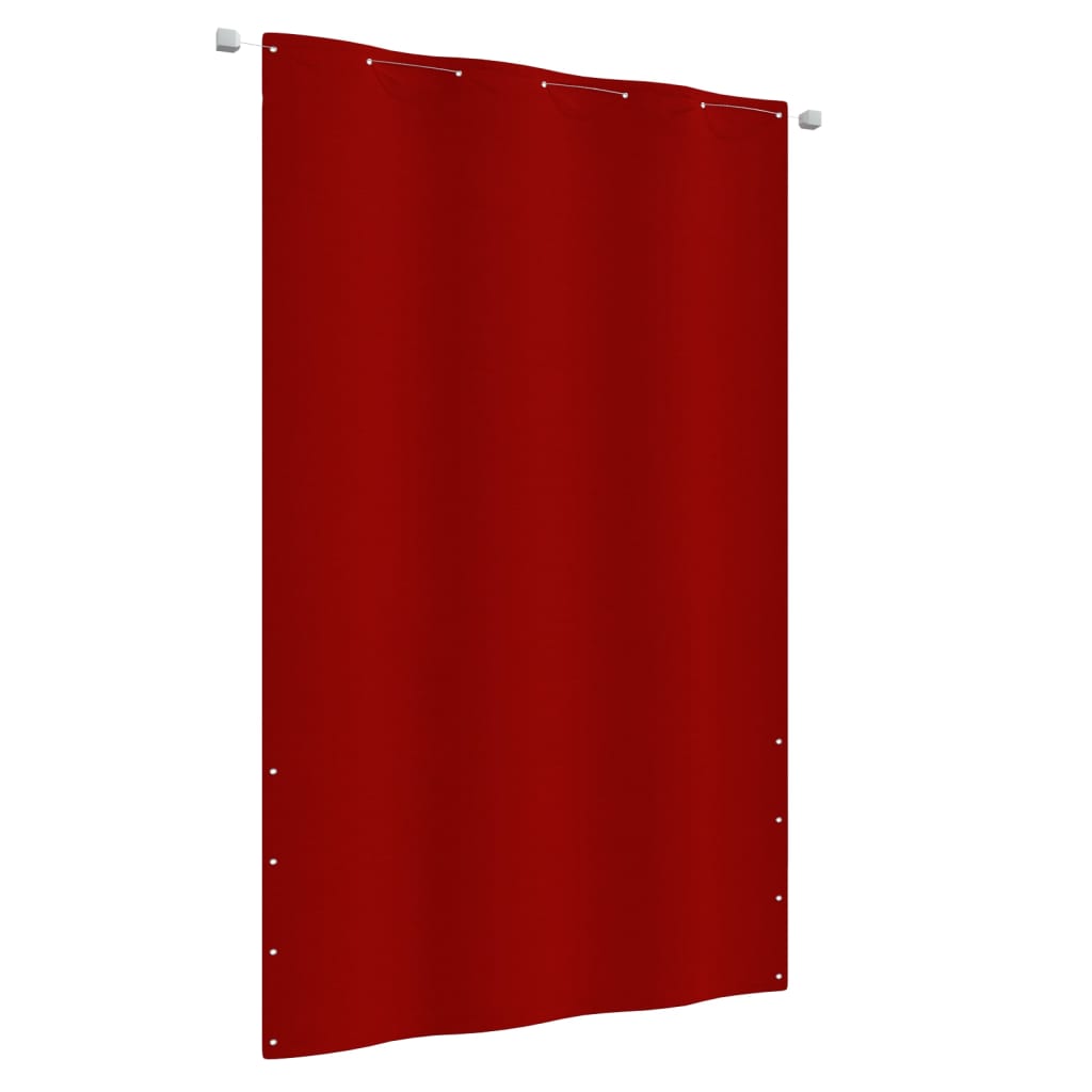 Parvekkeen suoja punainen 140x240 cm Oxford kangas - Sisustajankoti.fi