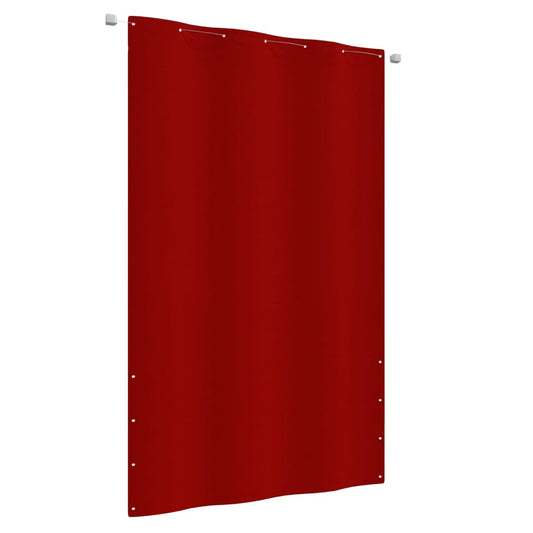 Parvekkeen suoja punainen 140x240 cm Oxford kangas - Sisustajankoti.fi