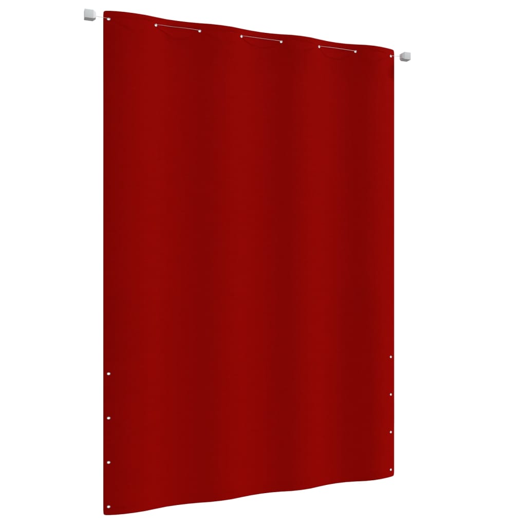Parvekkeen suoja punainen 160x240 cm Oxford kangas - Sisustajankoti.fi