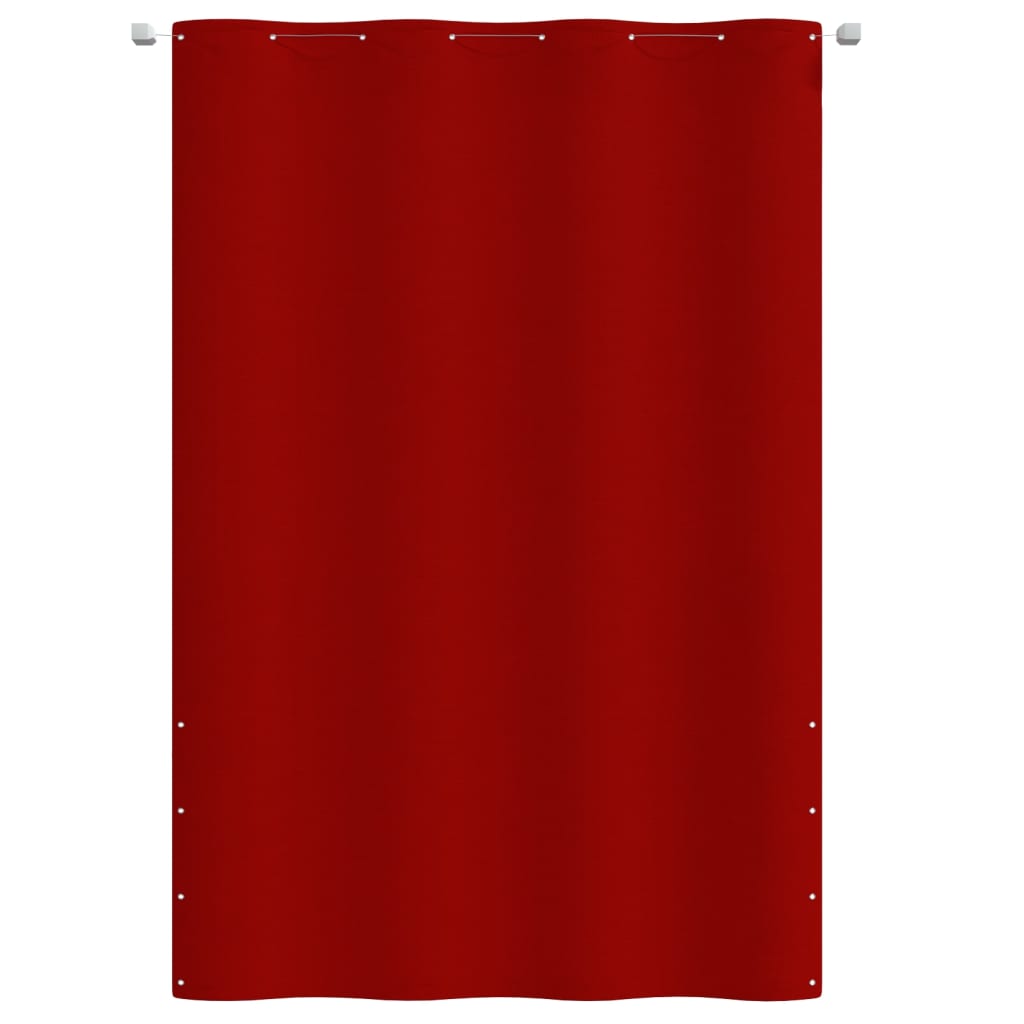 Parvekkeen suoja punainen 160x240 cm Oxford kangas - Sisustajankoti.fi