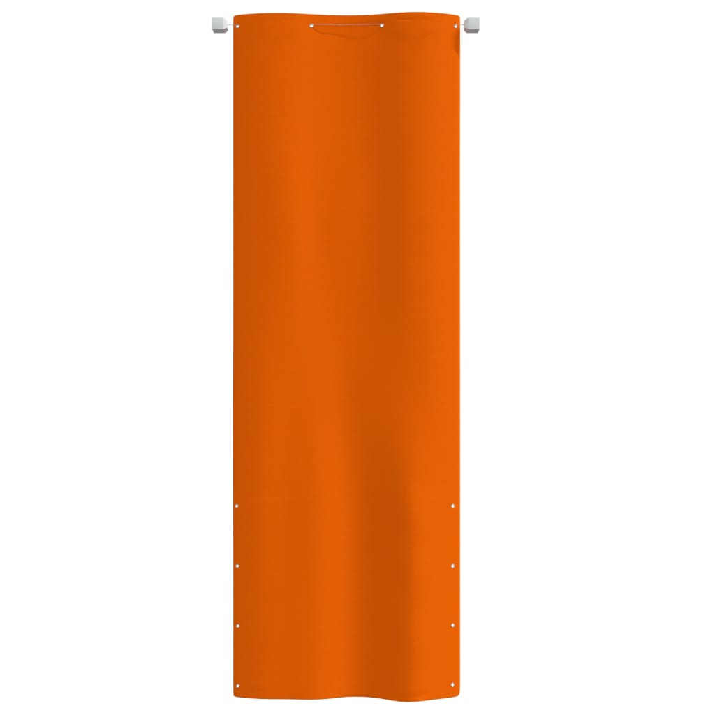 Parvekkeen suoja oranssi 80x240 cm Oxford kangas - Sisustajankoti.fi