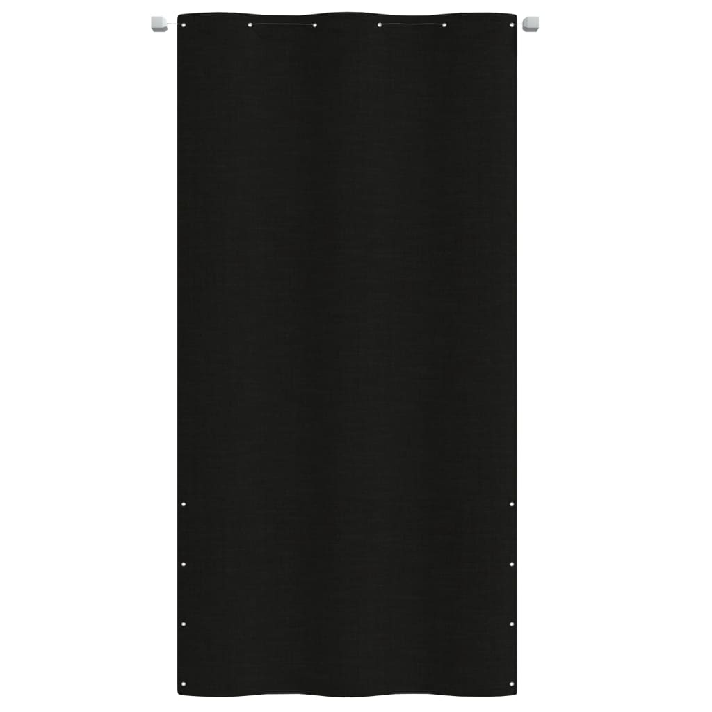 Parvekkeen suoja musta 120x240 cm Oxford kangas - Sisustajankoti.fi