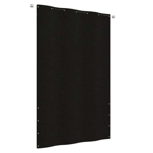 Parvekkeen suoja musta 140x240 cm Oxford kangas - Sisustajankoti.fi