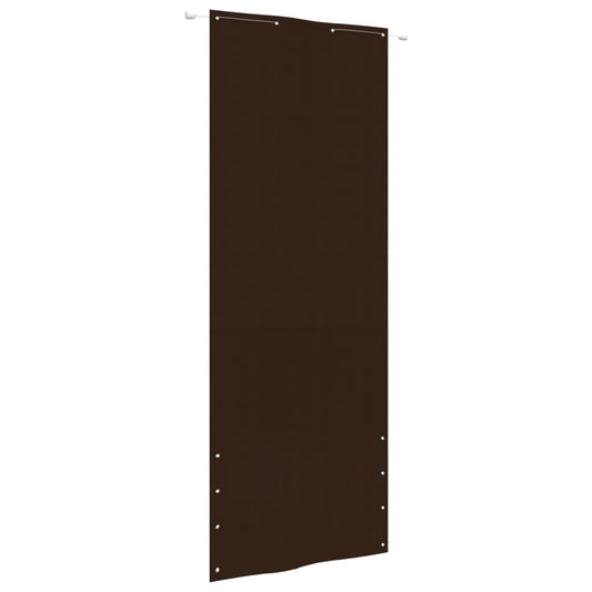 Parvekkeen suoja ruskea 80x240 cm Oxford kangas - Sisustajankoti.fi