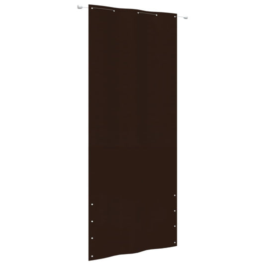 Parvekkeen suoja ruskea 100x240 cm Oxford kangas - Sisustajankoti.fi