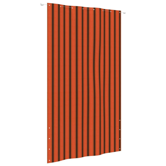Parvekkeen suoja oranssi ja ruskea 160x240 cm Oxford kangas - Sisustajankoti.fi