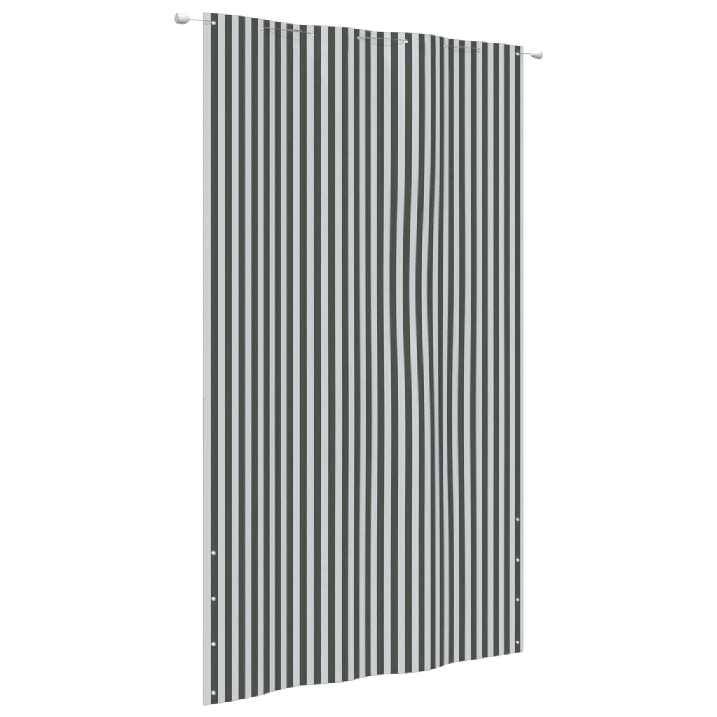 Parvekkeen suoja antrasiitti/valkoinen 160x240 cm Oxford kangas - Sisustajankoti.fi