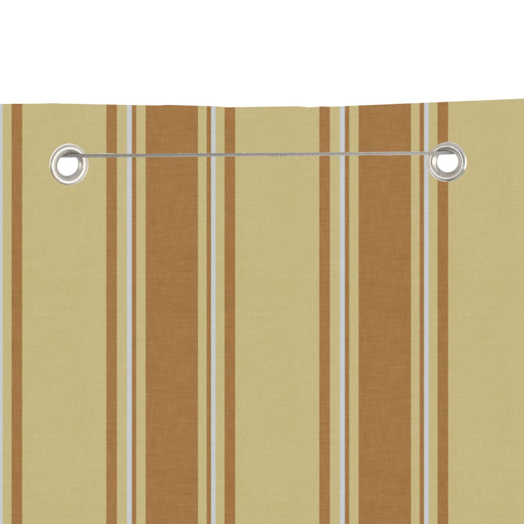 Parvekkeen suoja keltainen/oranssi 140x240 cm Oxford kangas - Sisustajankoti.fi