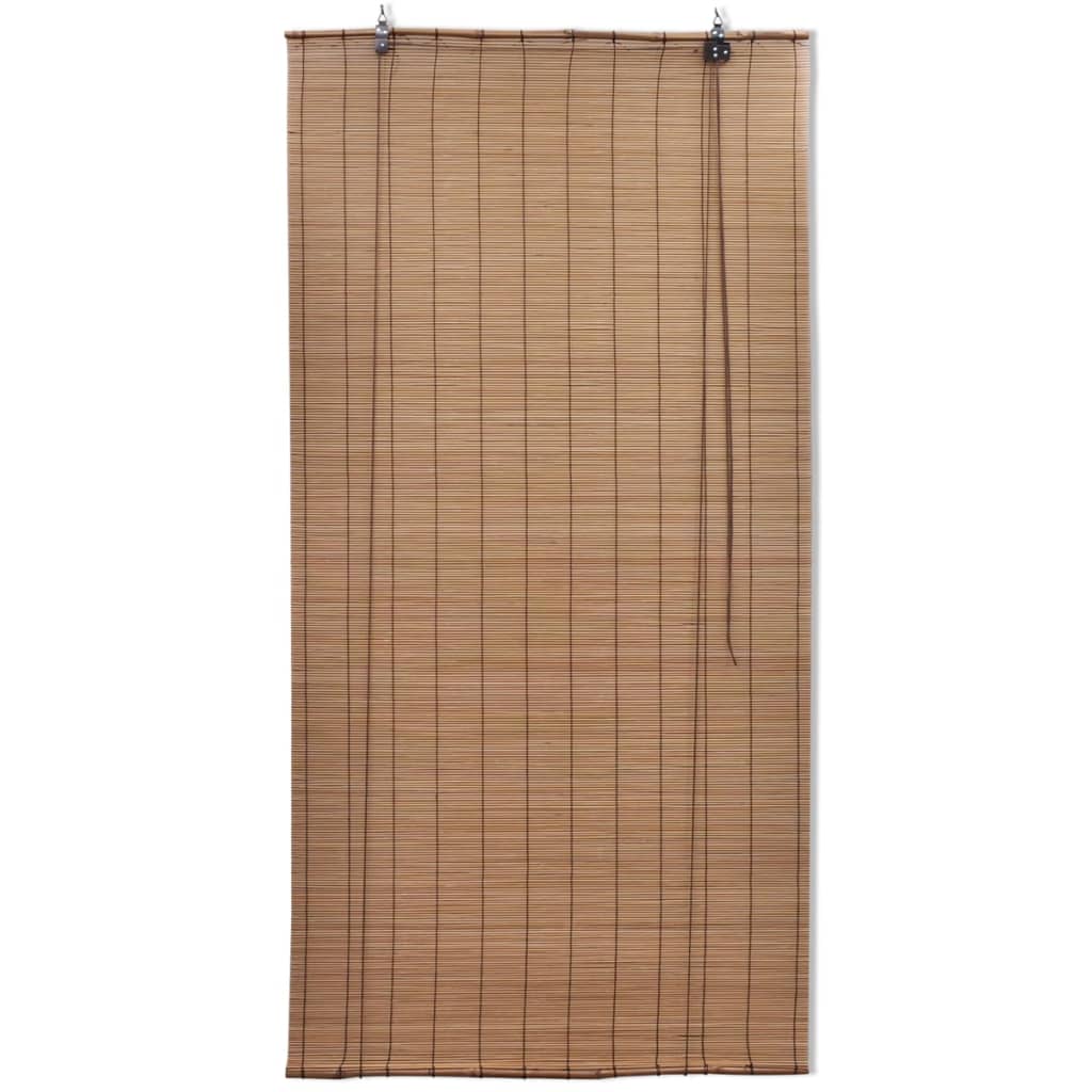 Bambu rullaverhot 2kpl ruskea 120 x 220 cm - Sisustajankoti.fi