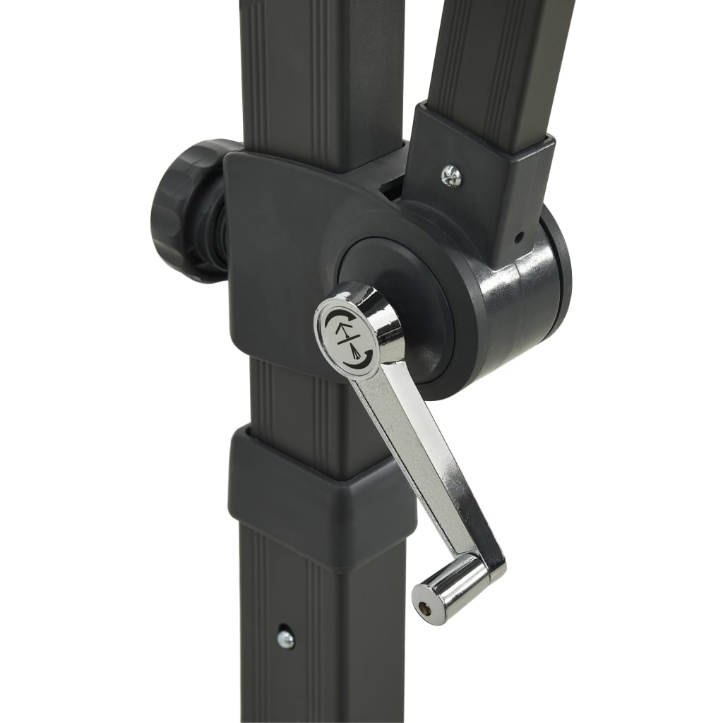 Riippuva aurinkovarjo tuplakatolla 250x250 cm hiekka - Sisustajankoti.fi