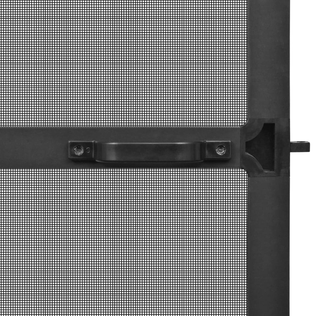 Saranoitu hyönteisverkko oviin 100x215 cm antrasiitti - Sisustajankoti.fi